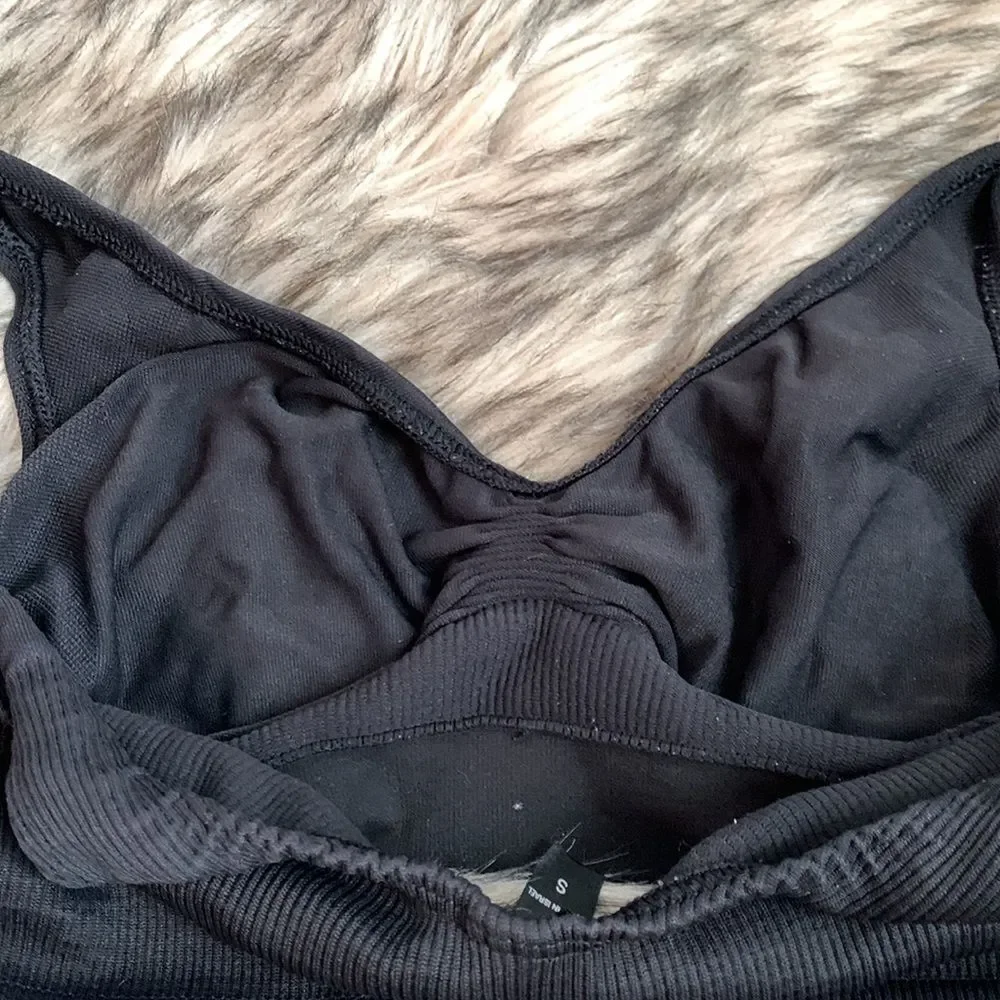 Victoria’s Secret Body by Victoria Unlined No Wire Bra Bralette S Black